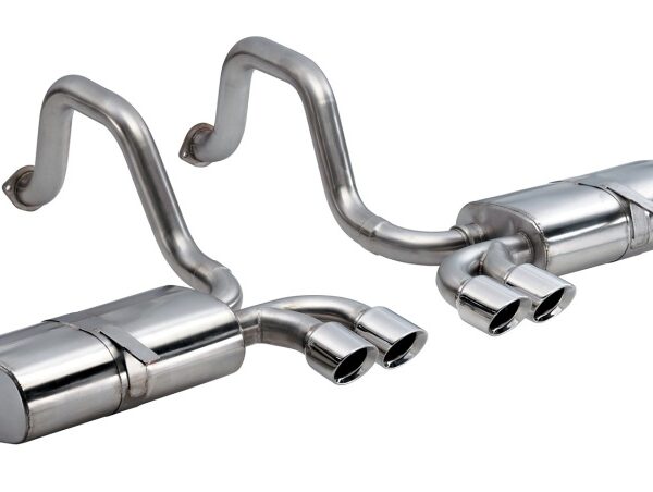 Corsa 1997-2004 Chevrolet Corvette C5 Z06 5.7L V8 Polished Sport Axle-Back Exhaust