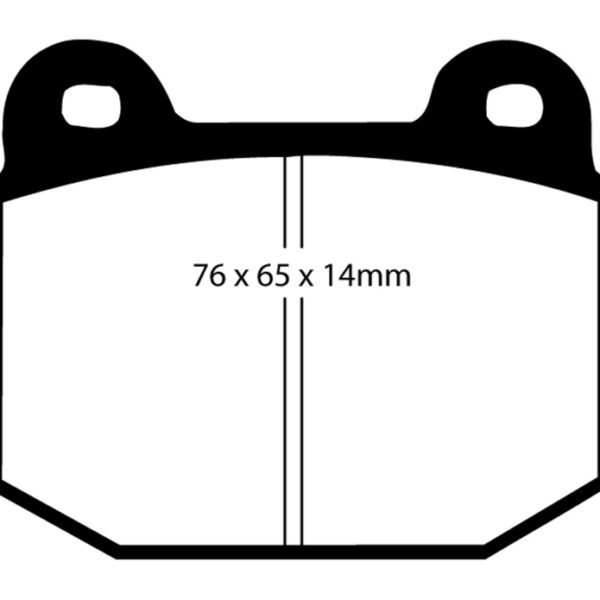 EBC 99-03 Mitsubishi Lancer Evolution 2.0 Turbo Bluestuff Rear Brake Pads