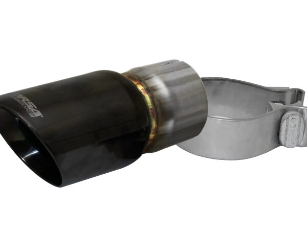 Corsa Single Universal 2.5in Inlet / 3in Outlet Black PVD Pro-Series Tip Kit