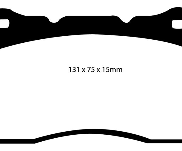 EBC 17-21 Honda Civic Type-R (FK8) Bluestuff Front Brake Pads