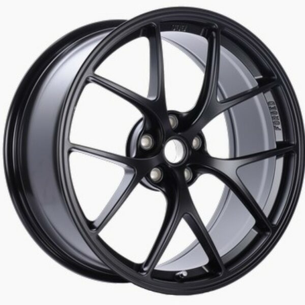 BBS FI 20x10.75 5x114.3 ET56 CB67 Black Satin Wheel -82mm PFS/Clip Req