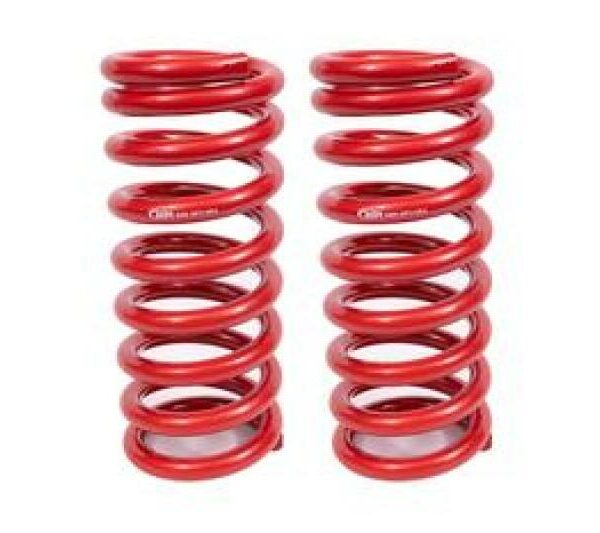 BMR 67-69 Chevrolet Camaro / Pontiac Firebird 3in Drop Small Block Front Lowering Springs - Red