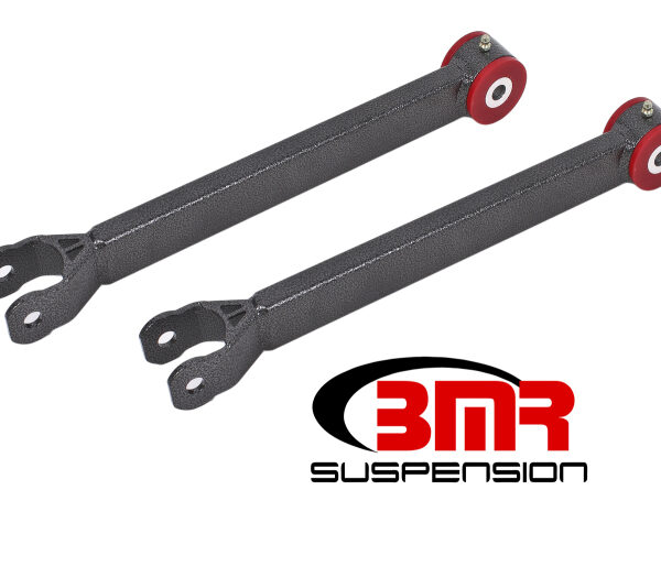 BMR 08-17 Challenger Non-Adj. Lower Trailing Arms (Polyurethane) - Black Hammertone
