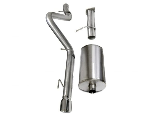 Corsa 2006-2008 Chevrolet Trailblazer SS 6.0L V8 Polished Sport Cat-Back Exhaust