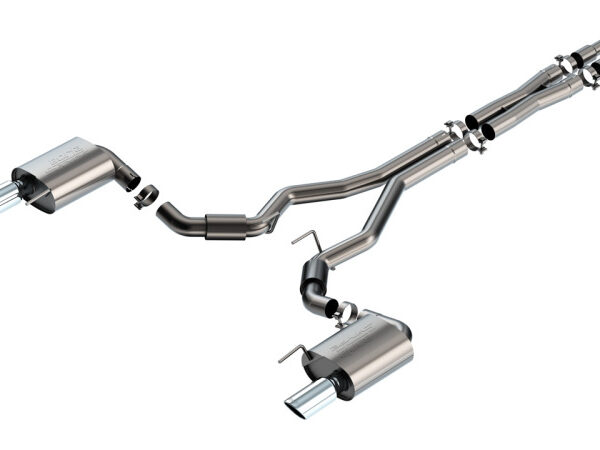 Borla 2024 Ford Mustang GT 5.0L V8 w/o Active Exhaust S-Type Cat-Back Exhaust System