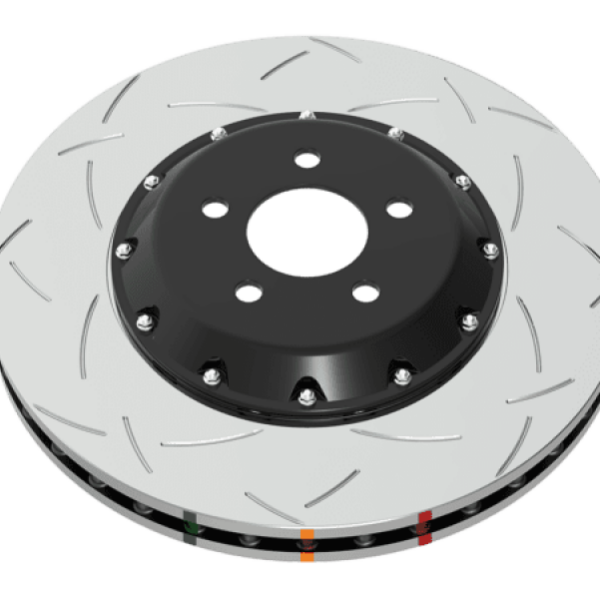 DBA 04-09 Cadillac XLR Front 5000 Series 2-Piece Slotted Rotor w/Black Hat