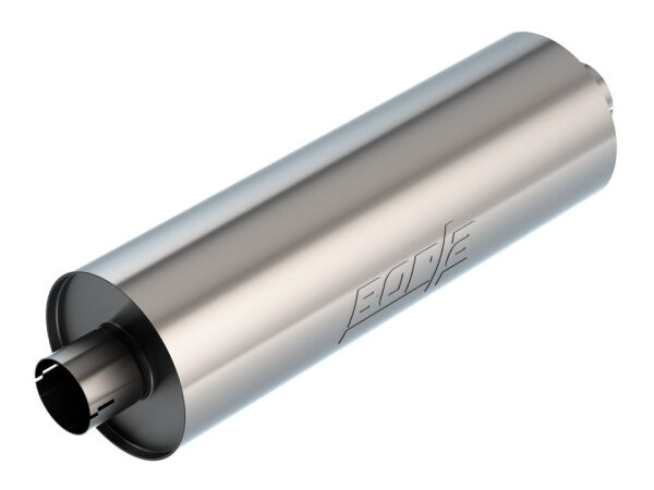 Borla Specialty Muffler 3in Center In/Out 7.75in Dia. 24in Body 29in OAL Touring Notched