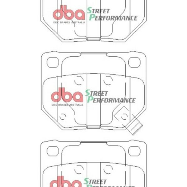 DBA 06-07 Subaru WRX SP500 Rear Brake Pads