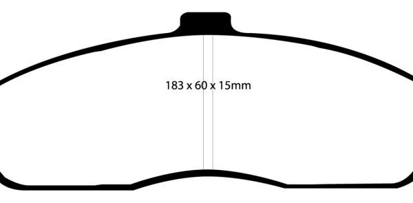 EBC 03-04 Cadillac XLR 4.6 Redstuff Front Brake Pads