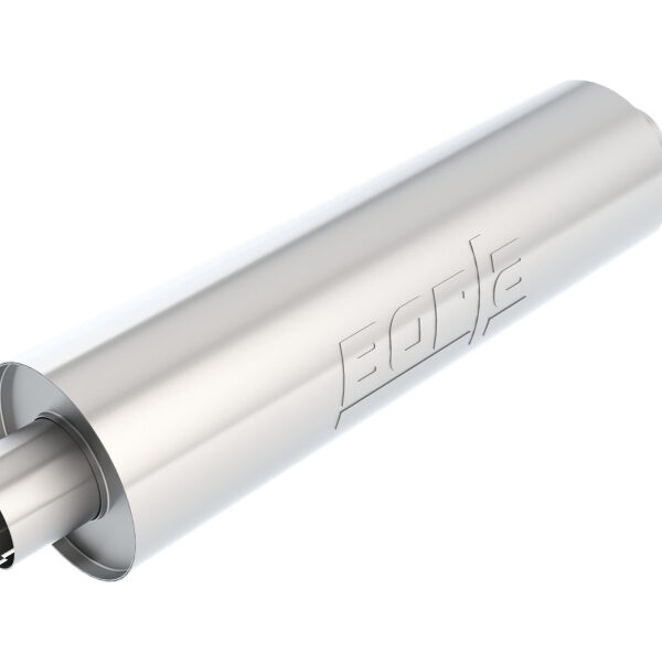 Borla Heavy Duty (Truck) Muffler - 3in Center-Center 24in x 6.75in Round (Notched)