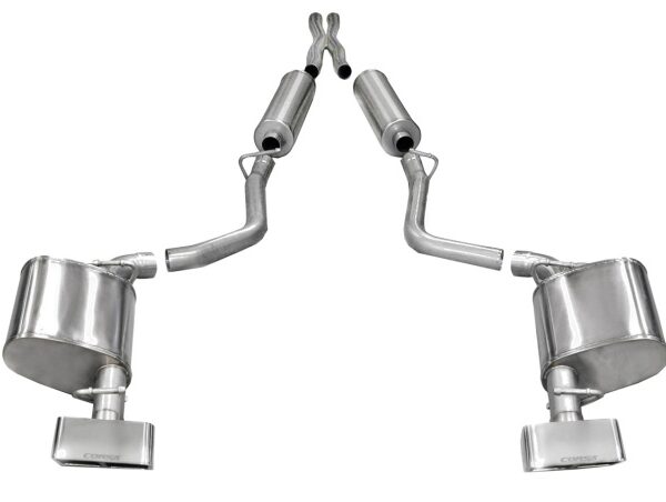 Corsa 2011-2014 Dodge Challenger R/T 5.7L V8 Polished Xtreme Cat-Back Exhaust