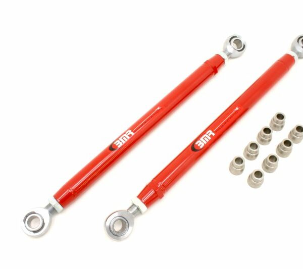BMR 05-14 S197 Mustang Double Adj. Lower Control Arms w/ Heavy Duty Rod Ends - Red