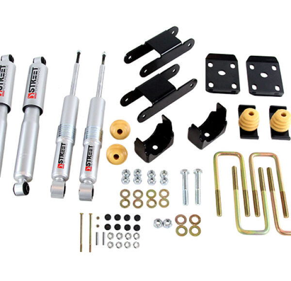Belltech LOWERING KIT 18-20 Chevy Colorado/Canyon All Cab/SB -0-3in F / -4in R w/ Street Perf Shocks