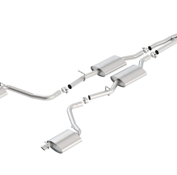 Borla 2015 Dodge Challenger 3.6L V6 S-TYPE Catback Exhaust No Tips Factory Valance