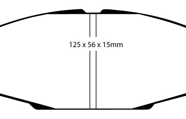 EBC 86-92 Toyota Supra 2.8 Yellowstuff Front Brake Pads