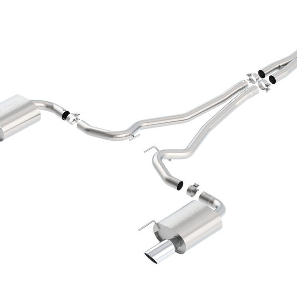 Borla S-Type Cat-Back 15-17 Ford Mustang GT 5.0L V8 MT/AT 2.5in pipe 4in tip
