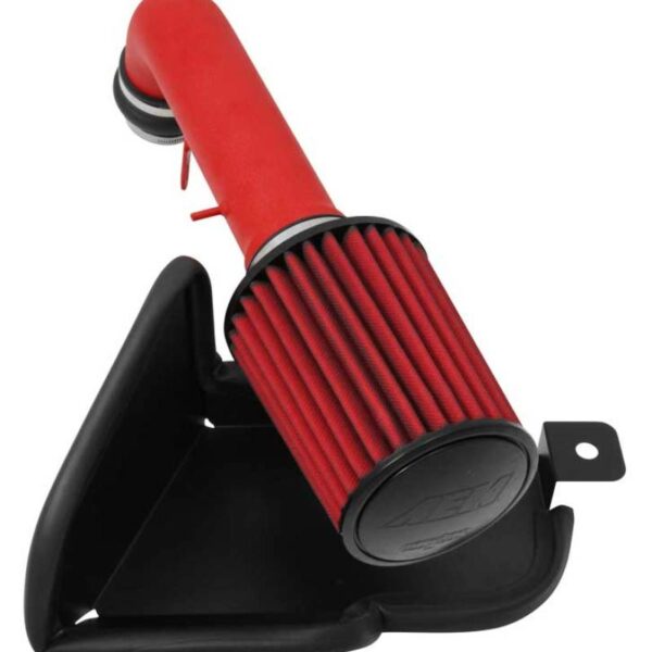 AEM 2015 Volkswagen Golf GTI 2.0L Cold Air Intake System Wrinkle Red