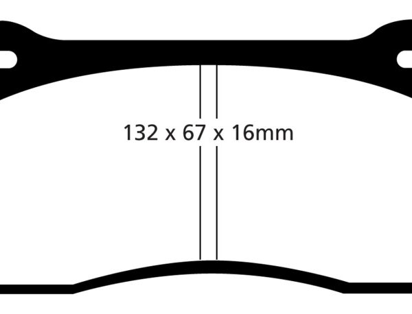 EBC 99-03 Aston Martin DB7 5.9 Orangestuff Front Brake Pads
