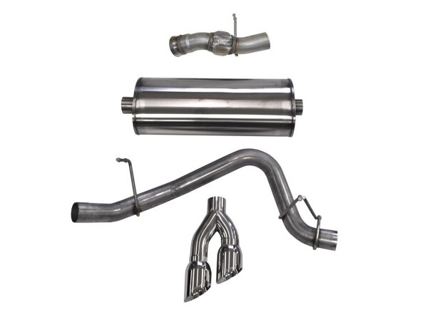 Corsa 2015-2020 GMC Yukon Denali 6.2L V8 Single Side Exit Cat-Back Exhaust w/ Polished Tips