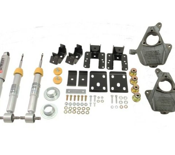 Belltech LOWERING KIT 14 Chev/GM Silverado/Sierra All Cabs 2WD 3in to 4in Front/7in Rear with Shocks