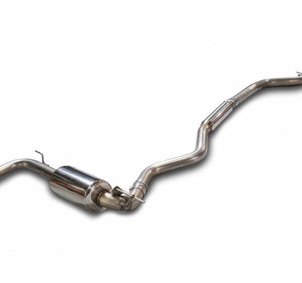 AWE Tuning BMW F30 320i Touring Exhaust w/Performance Mid Pipe - Diamond Black Tip (90mm)