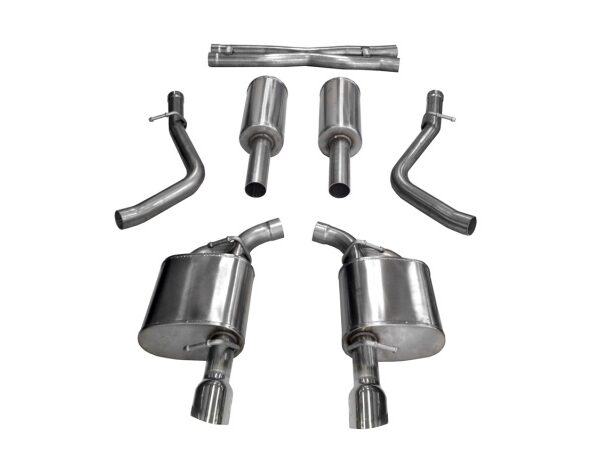 Corsa 2017-2020 Dodge Charger 5.7L V8 Xtreme Cat-Back Dual Rear Exit w/4.5in Polished Tips