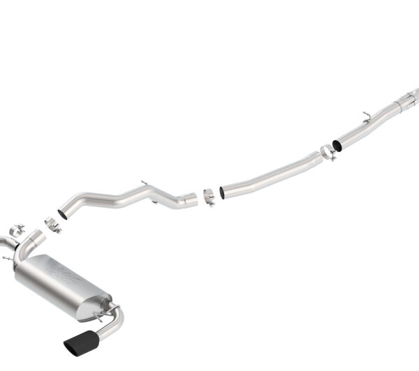 Borla 16-18 Ford Focus RS 2.3L MT AWD ATAK Catback Exhaust w/ Black Chrome Tip
