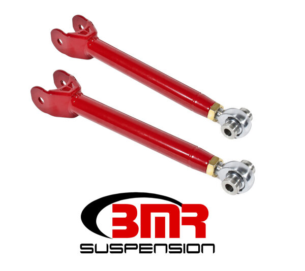BMR 16-17 6th Gen Camaro Upper Control Arms Single Adj. Rod Ends - Red