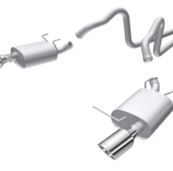 Borla 2011 Ford Mustang 3.7L 6cyl 6spd RWD SS S-Type Catback Exhaust