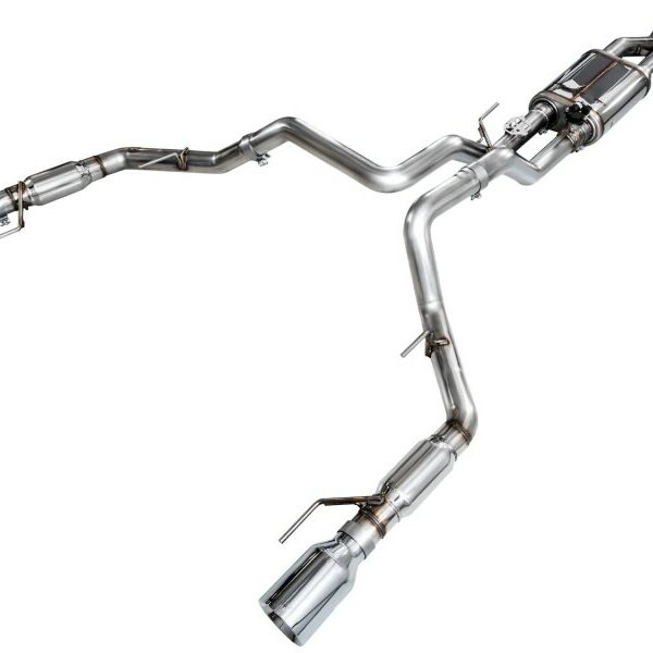 AWE Gen 3 Raptor SwitchPath Exhaust  - Chrome Silver Tips