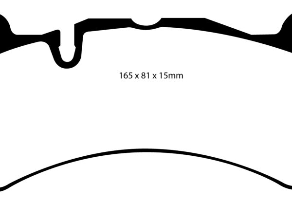 EBC 07-08 Ferrari 430 Scuderia 4.3 Bluestuff Front Brake Pads