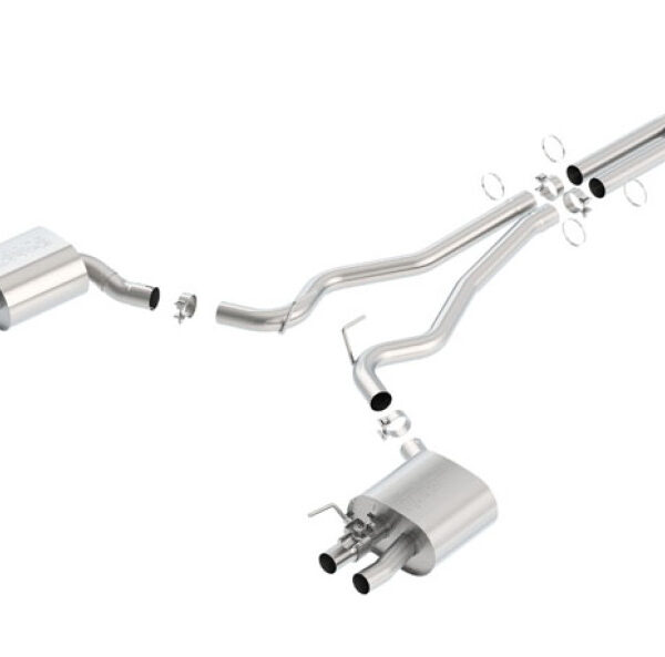 Borla 15-16 Ford Mustang Shelby GT350 5.2L ATAK Cat Back Exhaust (Uses Factory Valence)