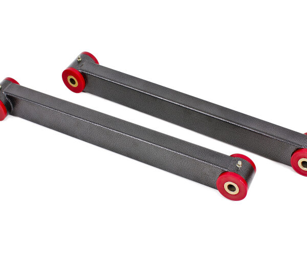 BMR 05-14 S197 Mustang Non-Adj. Boxed Lower Control Arms (Polyurethane) - Black Hammertone