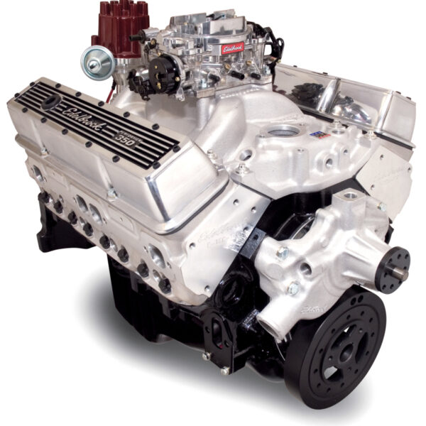 Edelbrock Crate Engine Edelbrock 9 0 1 Performer E-Tec w/ Short Water Pump As Cast