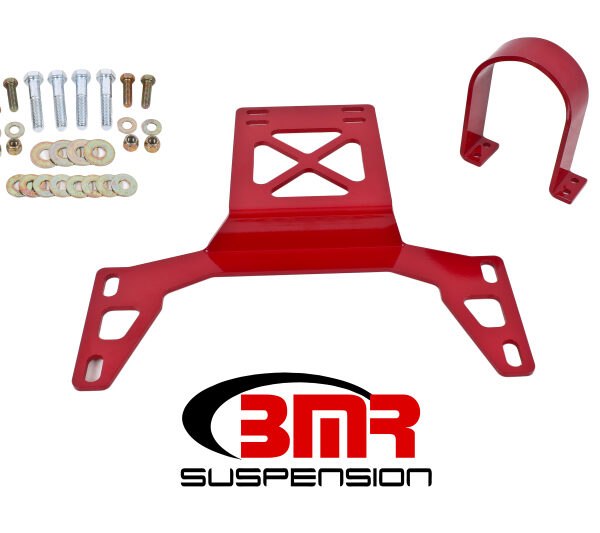 BMR 07-14 Shelby GT500 Front Driveshaft Safety Loop - Red