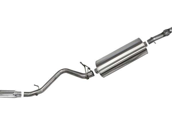 Corsa 2014-19 Chevy Silverado 1500 Reg Cab/Standard Bed 5.3L Sport Cat-Back Single Side Exit Exhaust