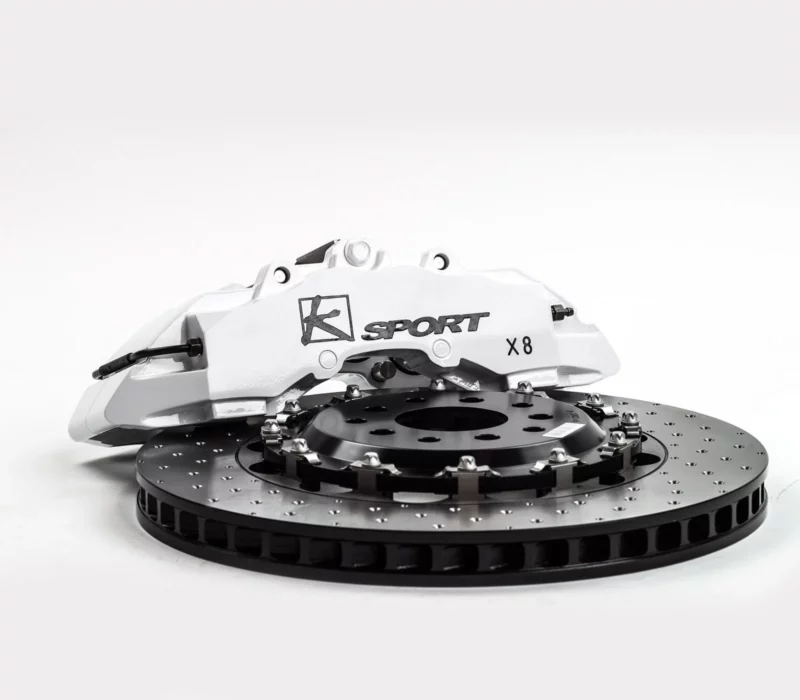 K-Sport 356mm/8-Piston SuperComp Front Brake Kit Audi B8 - Image 2