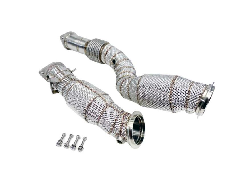 Untd. Performance Catted Downpipe W/ Shield - BMW M2 M3 M4 G80 G82 2020+ S58