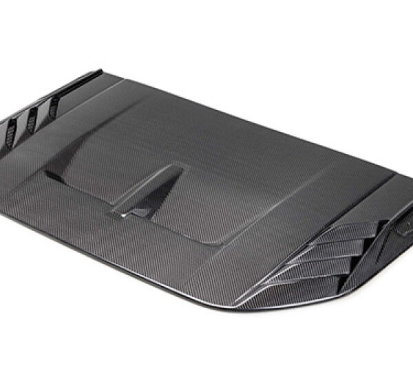 Ford Racing 22-24 Ford Bronco Raptor Carbon Fiber Hood Vent - Gloss Finish