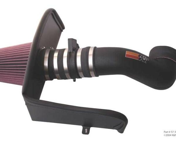 K&N 03-04 Chevrolet Trailblazer V8-5.3L / 03-04 GMC Envoy V8-5.3L Performance Intake Kit