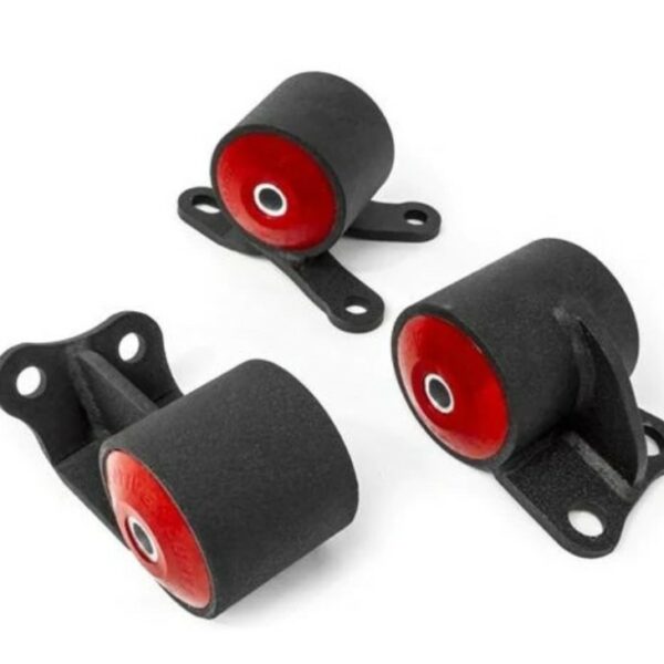 Innovative 92-95 Civic B/D Series Black Steel Mounts 75A Bushings (Auto Chassis Auto Trans)