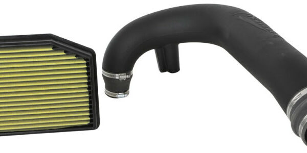 Airaid 19-20 Chevrolet Silverado 1500 L4-2.7L Jr Intake Kit - Oiled / Yellow Media
