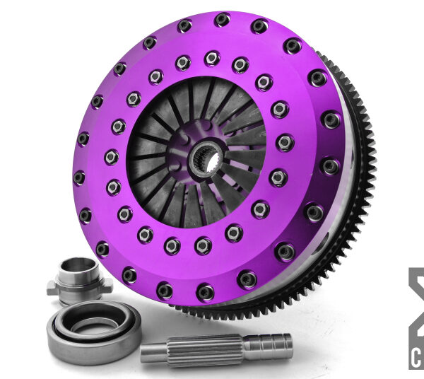 XClutch 91-98 Nissan 180SX S13 2.0L 9in Twin Solid Organic Clutch Kit