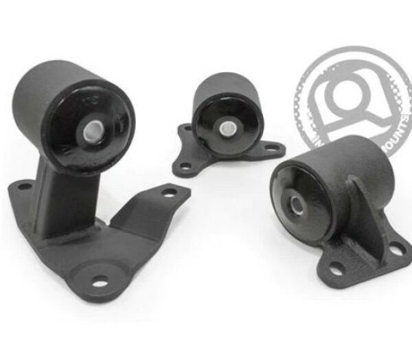 Innovative 94-97 Accord F-Series Black Steel Mounts 95A Bushings (Auto to Manual)