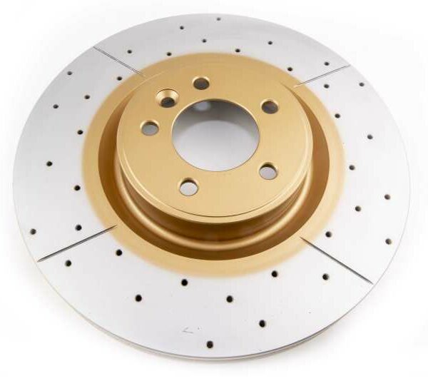 DBA 13-18 Land Rover Range Rover (w/Brembo Brakes) Front Drilled & Slotted Street Series Rotor