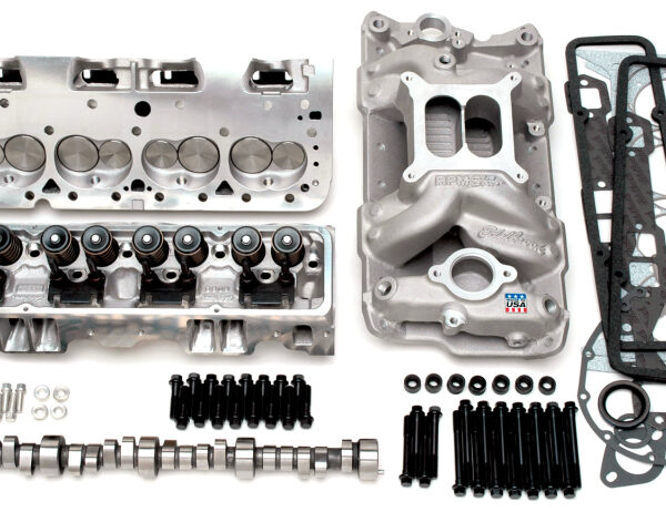 Edelbrock 435Hp Total Power Package Top-End Kit for Use On 1955 And Later SB-Chevy