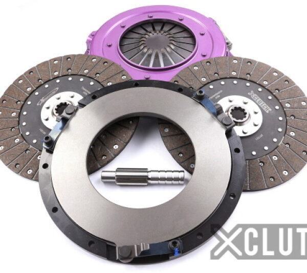 XClutch Ford 10.5in Twin Solid Organic Multi-Disc Service Pack
