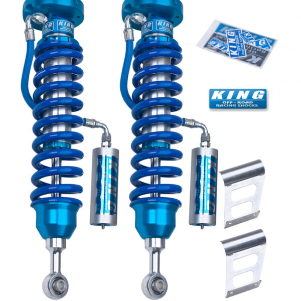 King Shocks 2007+ Toyota Tundra 2.5 Dia Front Coilover w/Remote Reservoir (Pair)