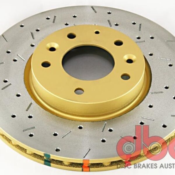 DBA 06-13 Mazda 6 (Excl Mazdaspeed6) Front 4000 Series Drilled & Slotted Rotor