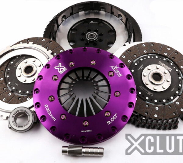 XClutch 17-21 Honda Civic Type R 2.0L 9in Twin Solid Organic Clutch Kit